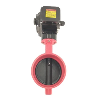 Electric Groove Clamp Butterfly Valve