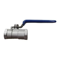 One Piece Threaded Ball Valve