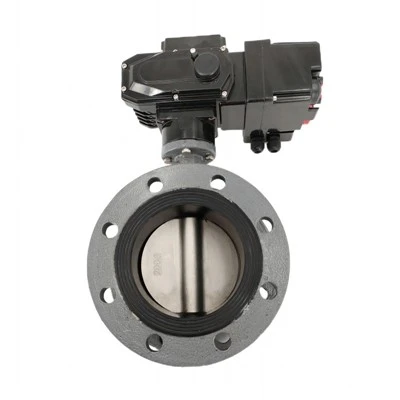 Precision Small Electric Flange Butterfly Valve